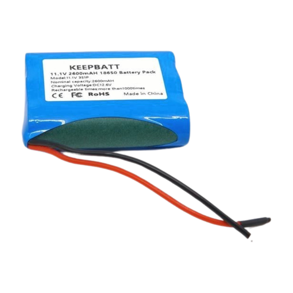 11,1 V 2600 mAh lithium-ionen-akku mit offenen Leitungen – Sicherer Hochleistungsakku mit BMS anpassbar
