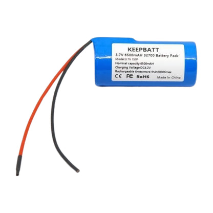 Lithium-ionen-akku 3,7 V 6500 mAh mit offenen Leitungen – Temperaturbeständiger Hochleistungsakku mit BMS-Schutz anpassbar