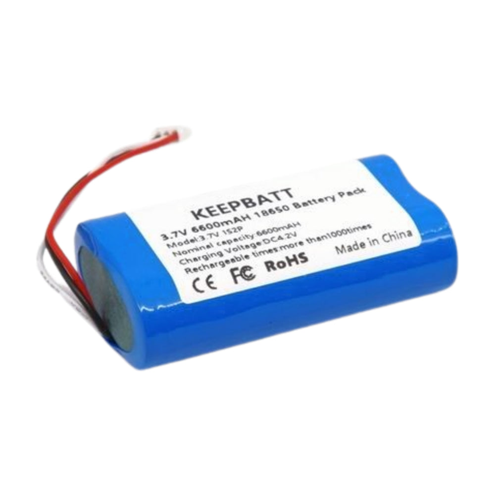 3,7 V lithium ion akku 6600 mAh mit PH2.0-3P-Stecker – Sicherer und auslaufsicherer Akku mit BMS-Schutz anpassbar