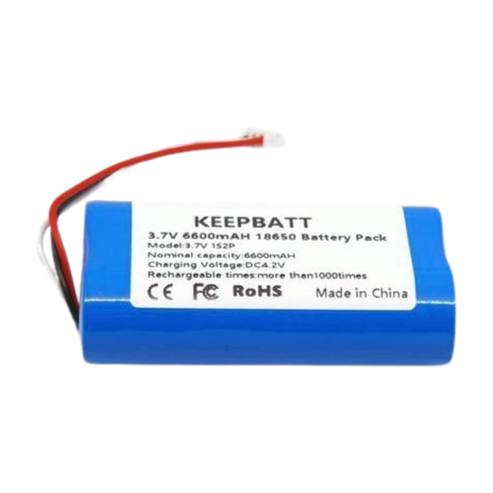 3,7 V lithium ion akku 6600 mAh mit PH2.0-3P-Stecker – Sicherer und auslaufsicherer Akku mit BMS-Schutz anpassbar