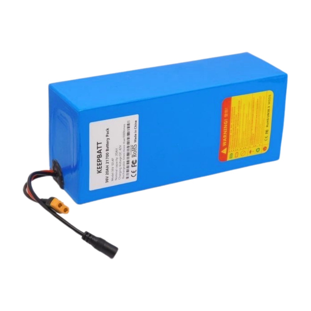 E Bike Batterie 36V 20Ah Hochleistungsakku – Starke Kompatibilität, Ideal für Langstrecken