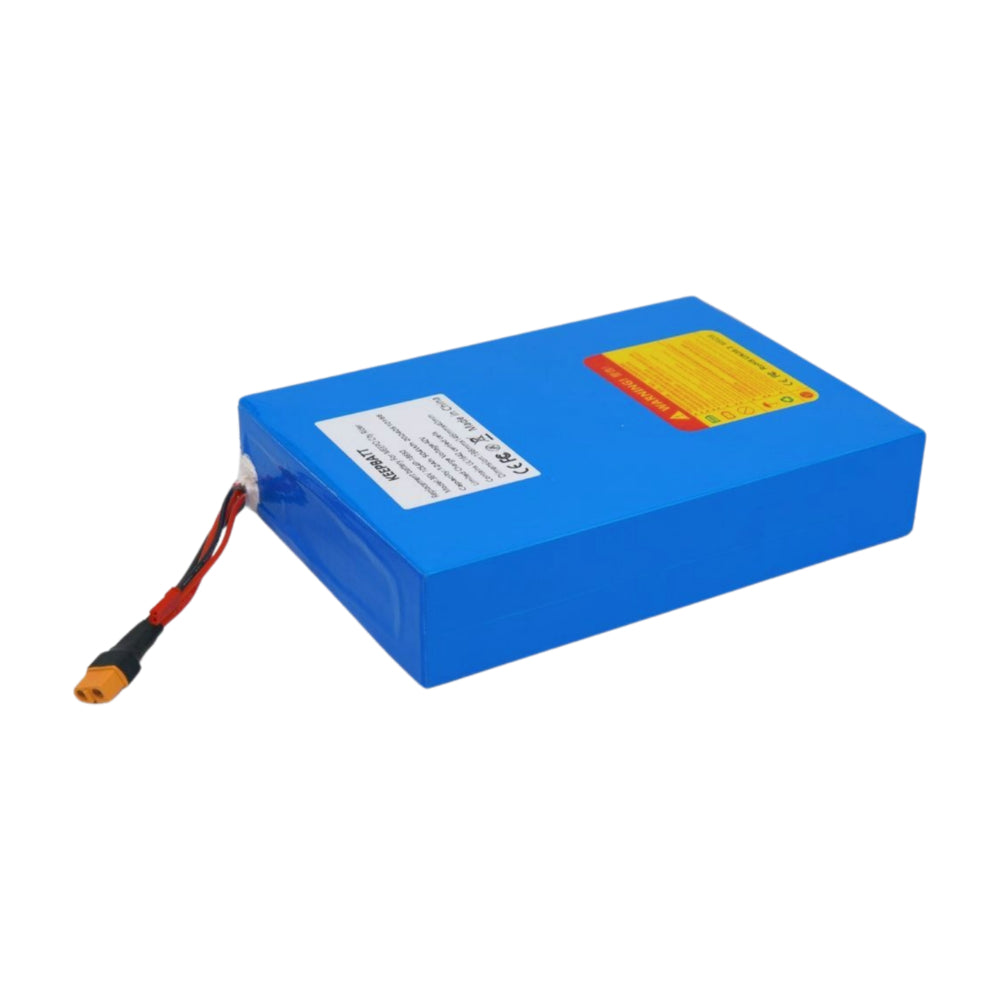 36V 12Ah Akku e Bike – Kompakter Lithium-Ionen-Akku mit 30A Spitzenstrom und XT60/JST Anschluss für E-Bikes