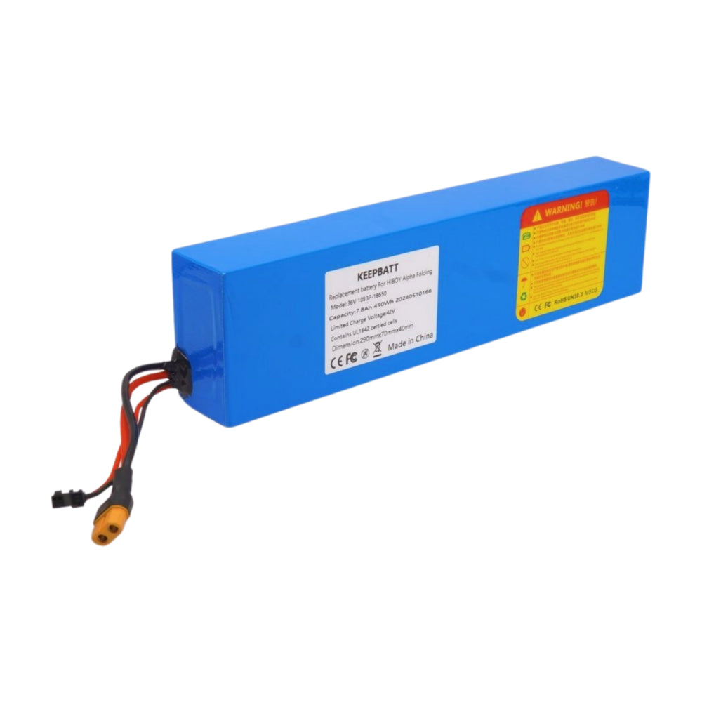 E Bike Batterie 36V 7.8Ah mit XT-SM Anschluss – Leistungsstarker Lithium-Akku und mehrfachen Schutzfunktionen