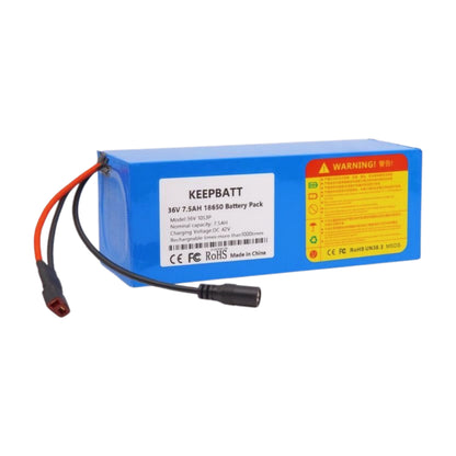 E-scooter akku 36V 7500mAh – Lithium-Akku für Elektroroller mit langer Reichweite, 1000 Ladezyklen und mehrfacher Sicherheitsfunktion