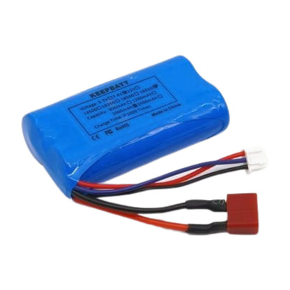 2600 mAh lithium-ionen-akku 7,4 V mit T-Stecker – Langlebiger, auslaufsicherer Akku mit BMS-Schutz anpassbar