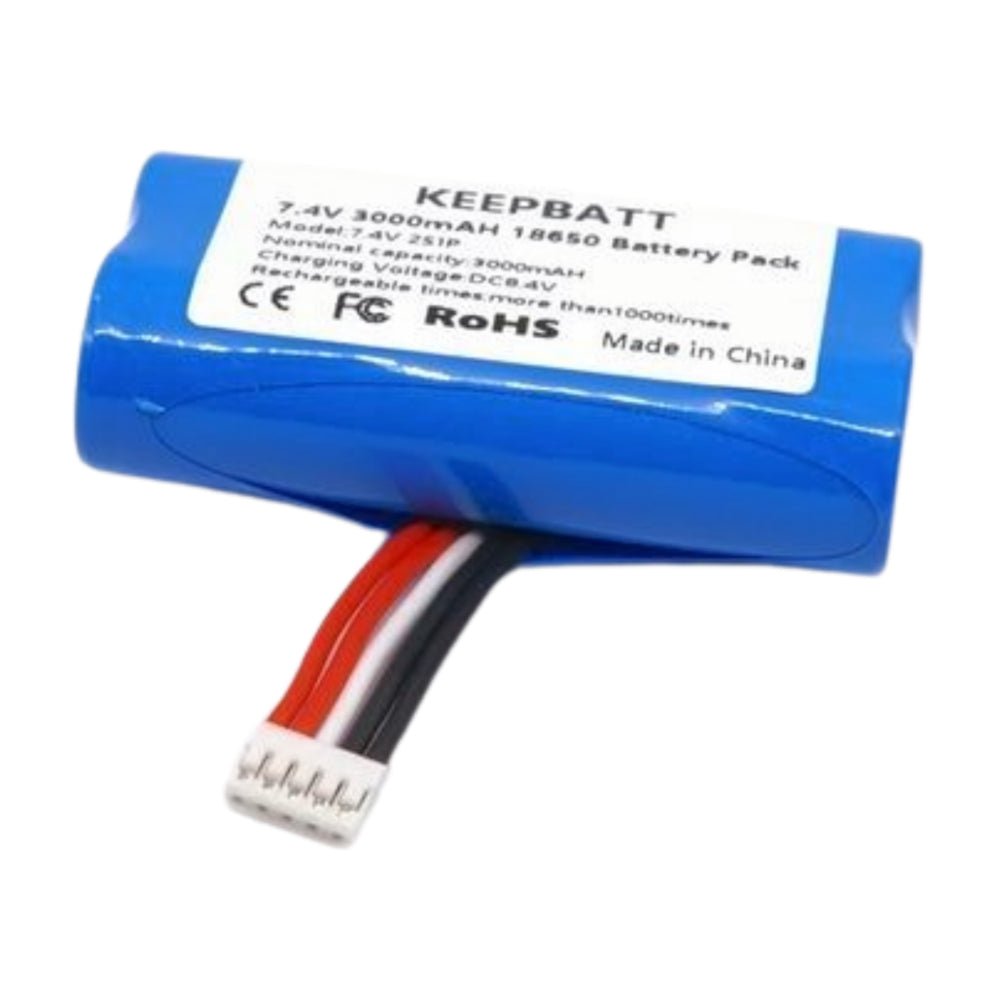 7,4 V lithium-ionen-akku 3000 mAh mit 5P-Stecker – Langlebiger, auslaufsicherer Akku für vielseitige Anwendungen anpassbar