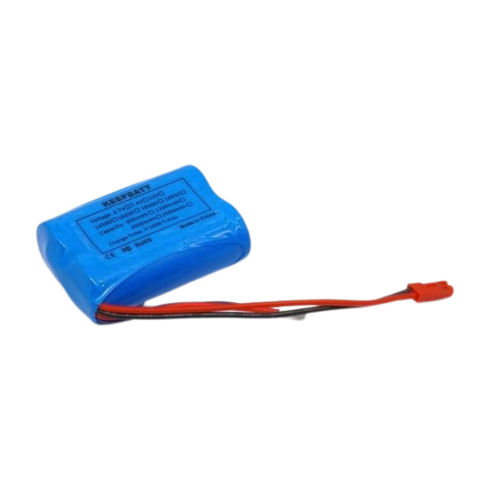 Lithium ion akku 7,4 V 3000 mAh mit JST-Stecker – Sicherer, langlebiger Akku mit BMS-Schutz anpassbar
