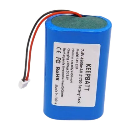 7,4 V lithium ionen akku 4500 mAh– Langlebiger Akku mit BMS-Schutz und breiter Steckkompatibilität anpassbar